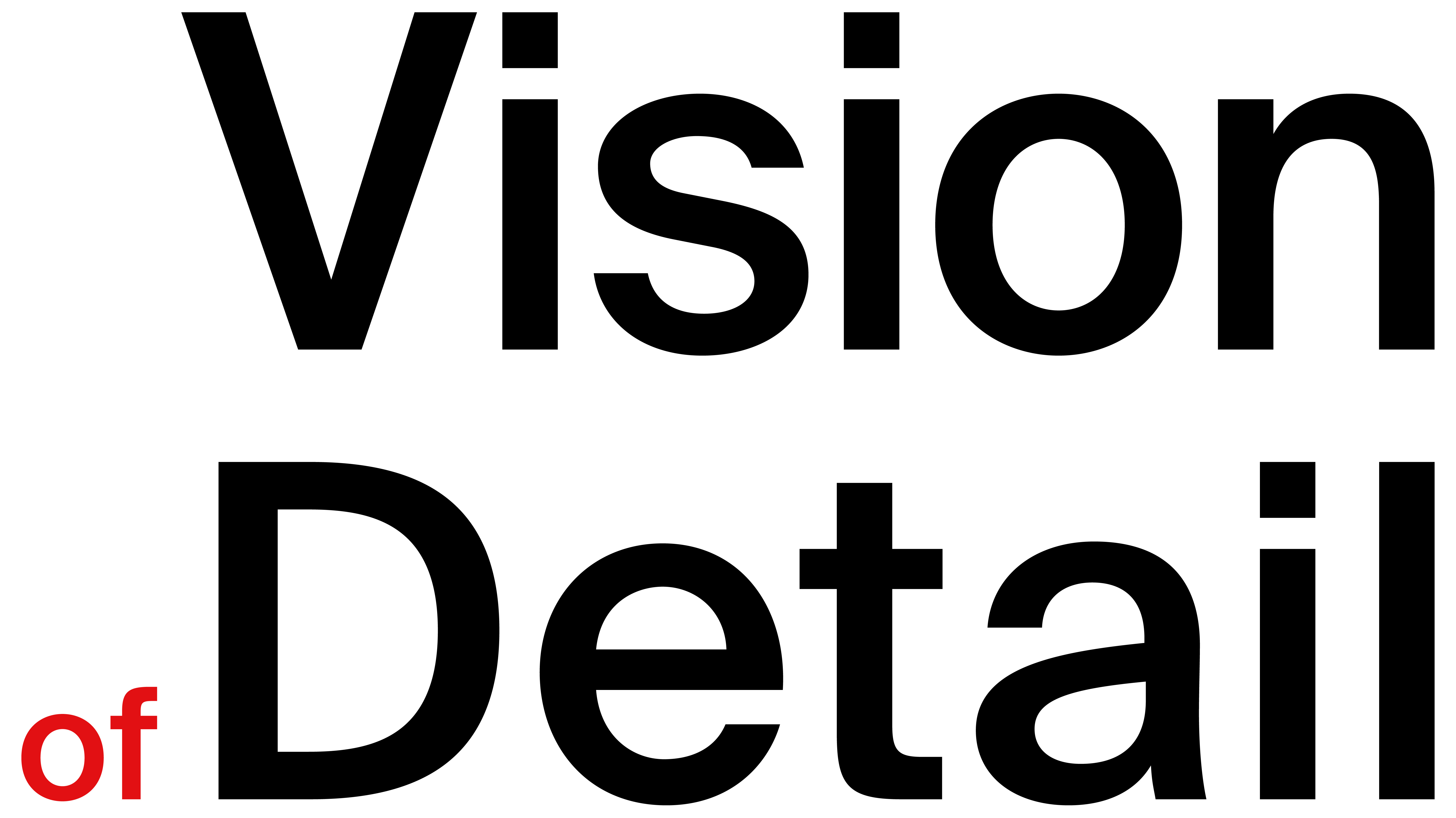 Vision of Detail Logo